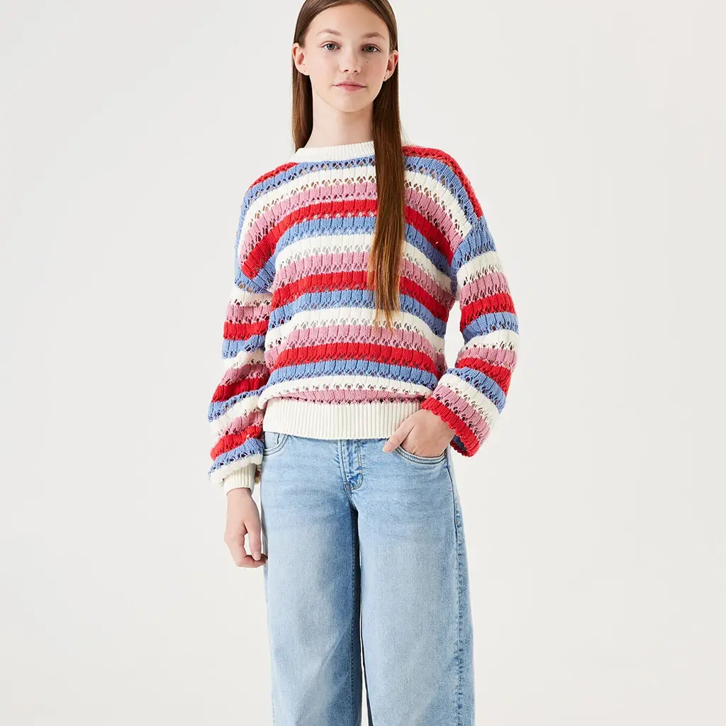 Gebreide trui (off white)