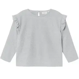 Longsleeve glitter Roisin (silver)