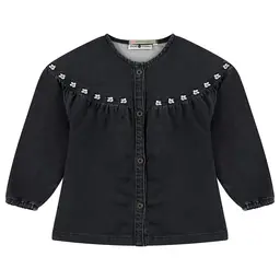 Spijkerblouse (mid grey)