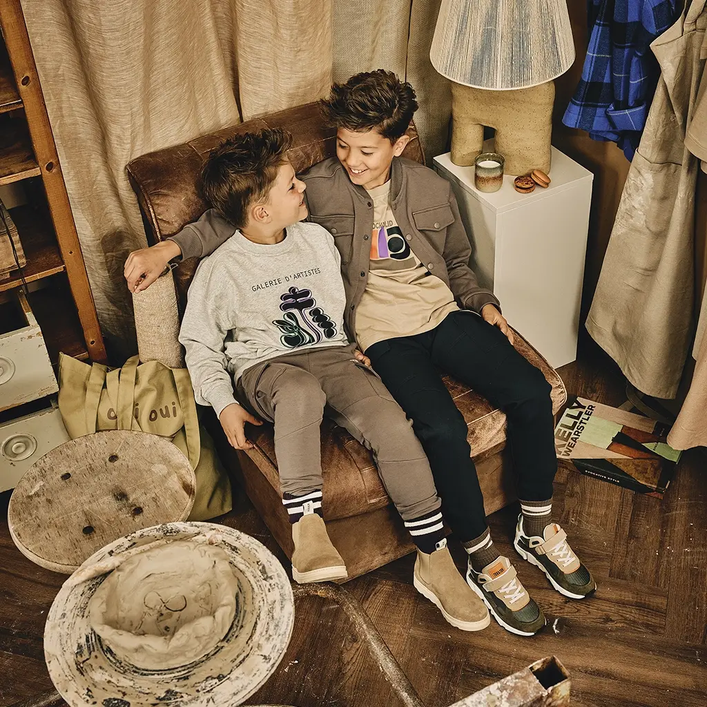 Overhemd jasje Pelle clay Kinderkleding Shoppen