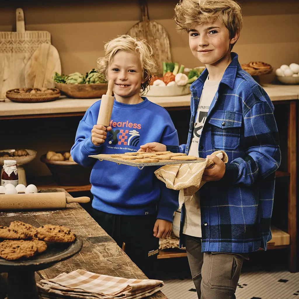 Trui Alwin dazzling blue Kinderkleding Shoppen