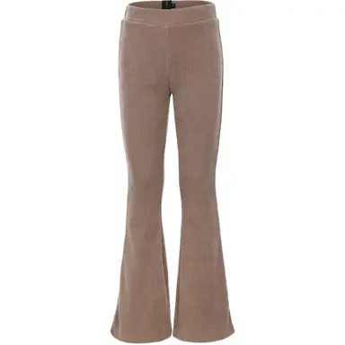 Broek flared (taupe grey)