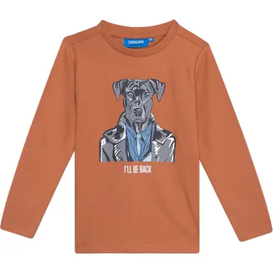 Longsleeve Kenny (cognac)
