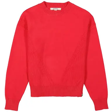 Gebreide trui (rococco red)