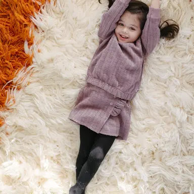 Trui Plien (dark mauve)