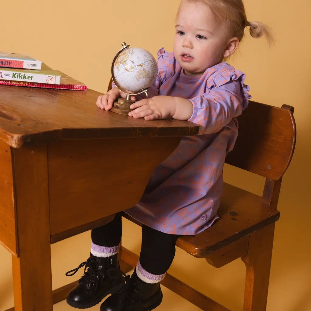 Jurkje Maddy (aop purple flower)