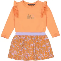 Jurkje Mabel (aop orange flower)