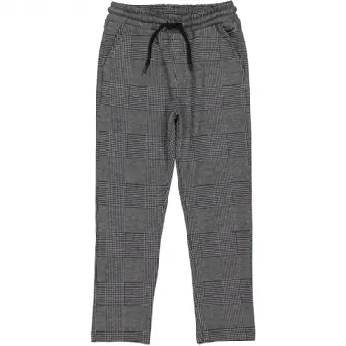 Joggingbroek Dyon (yarn dye black check)