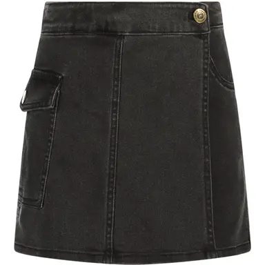 Skort Freya (black denim)