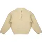 Baje Studio Gebreide trui Isa (creme nappy)
