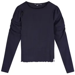 Longsleeve Kiss (grey navy)