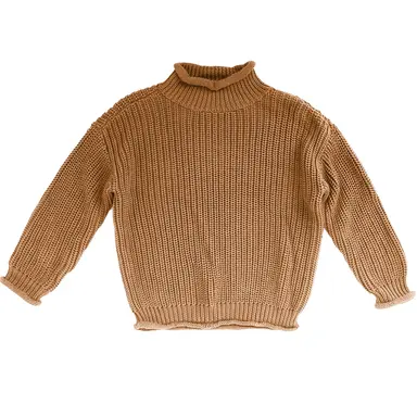 Gebreide trui oversized | Young rebel (indian tan)