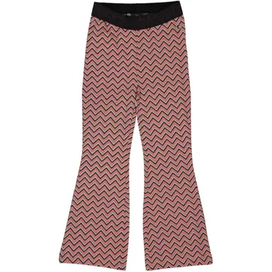 Broek flare Zuze (pink graphic)