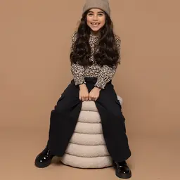 Broek wideleg (black)