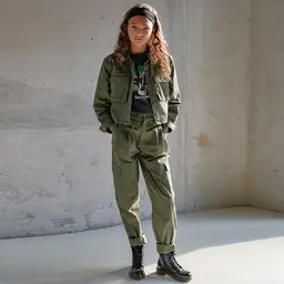 Broek Fien twill (army)