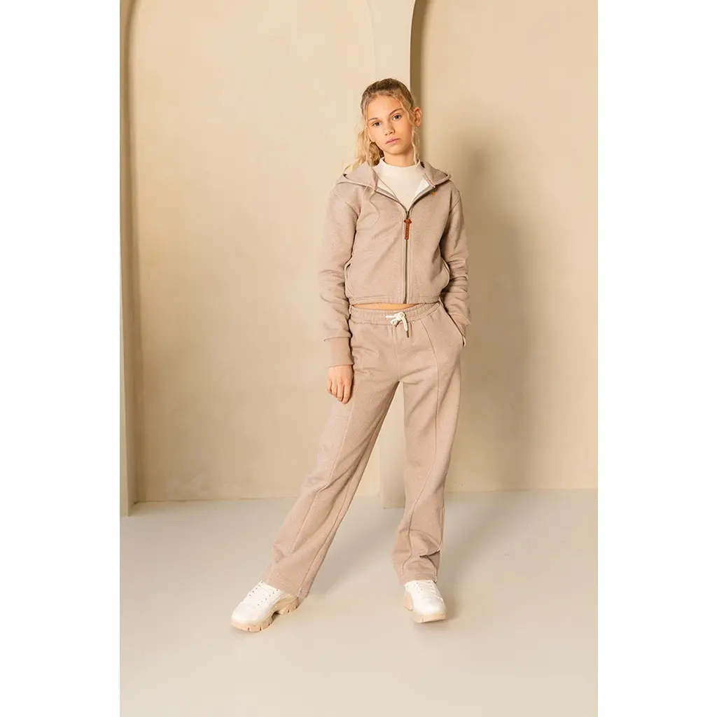 Joggingbroek Fae (grey melee golden lurex)