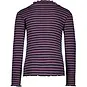 Like Flo Longsleeve rib Eef (stripe lavendel/grey)
