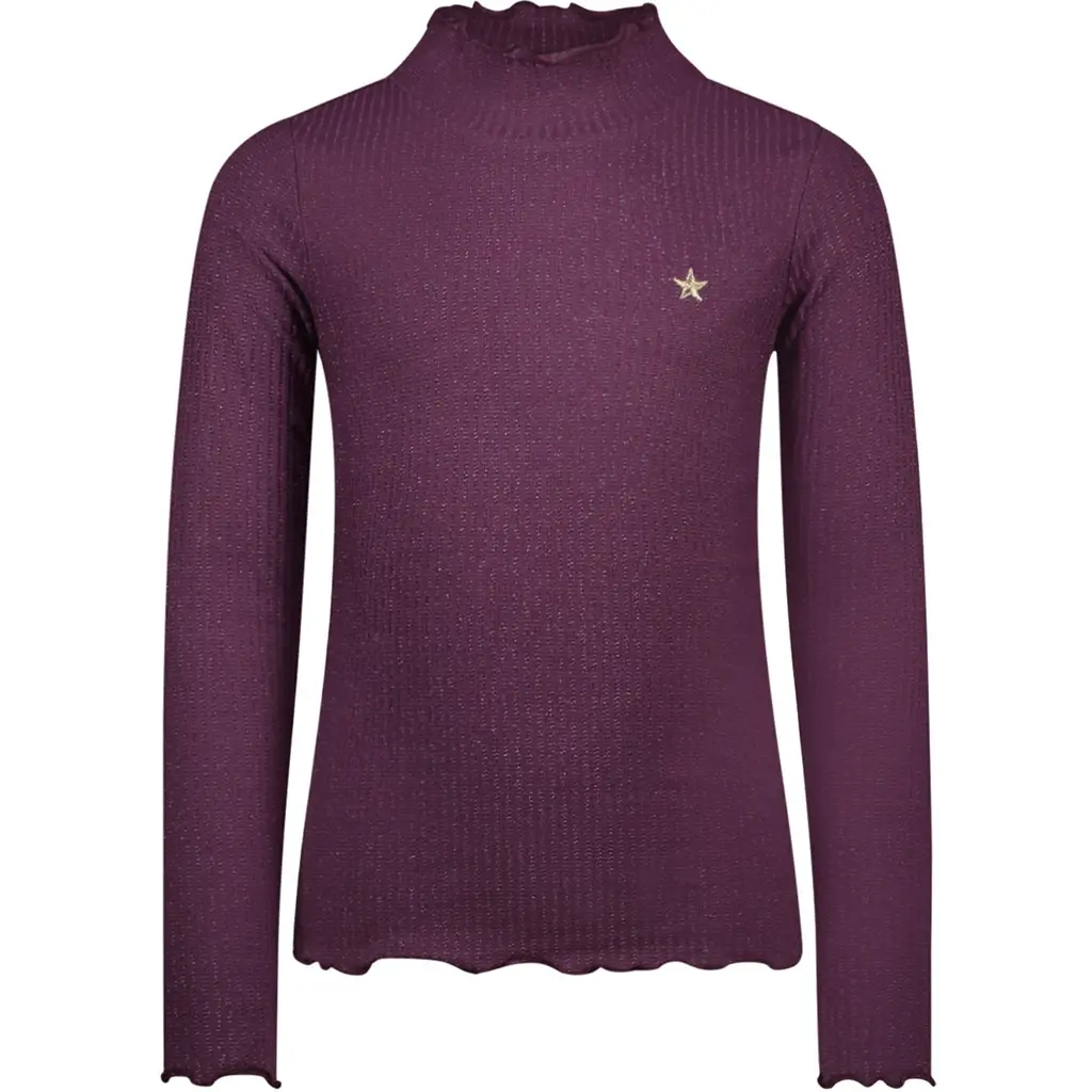Longsleeve rib Eef (grape)