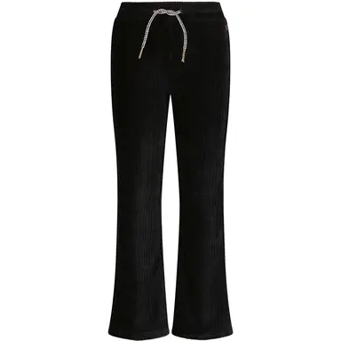 Broek rib velvet flared Fem (antra)