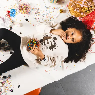 Verjaardagstrui "5" in kadoverpakking (kit)