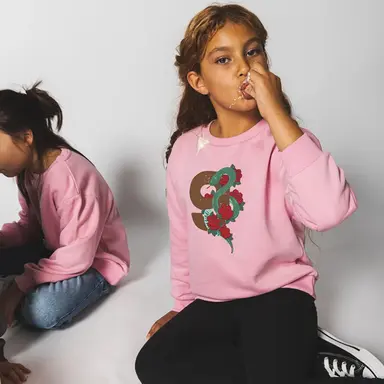 Verjaardagstrui "9" in kadoverpakking (old pink)