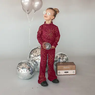 Longsleeve galaxy (festival fuchsia)