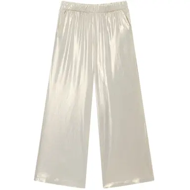 Broek Amina glitter (light gold)