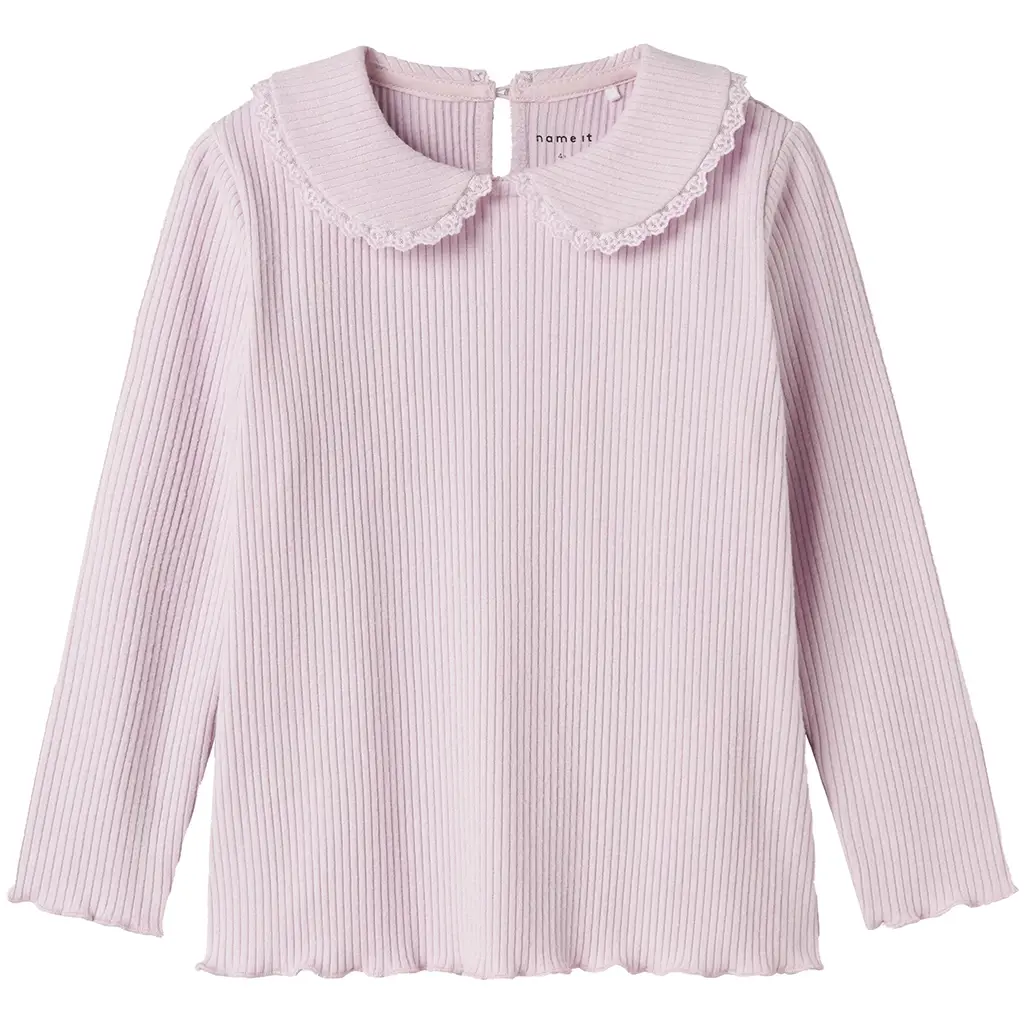 Longsleeve polo Baila (winsome orchid)