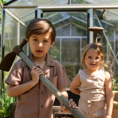Blouse (faded brown)