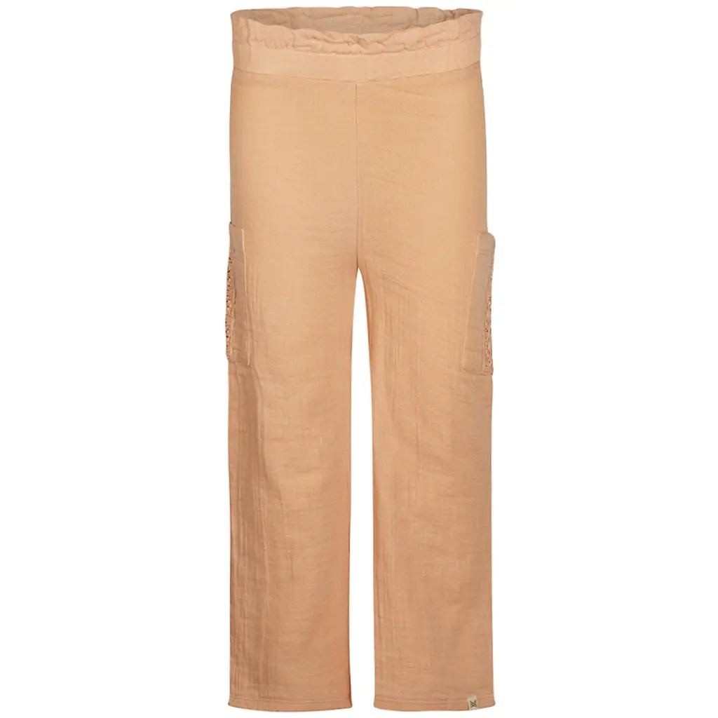 Broek wide leg (peach)