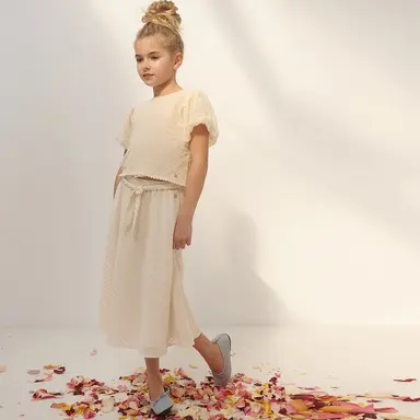 Blouse Tessy (pearled ivory)