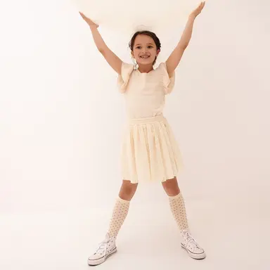 Rokje Ninu (pearled ivory)