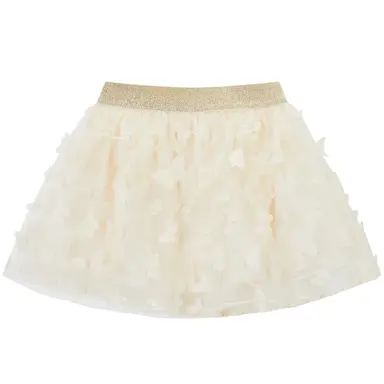 Rokje Amina glitter (dark ecru)