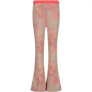 Broek flared Fyona (aop multi dot)