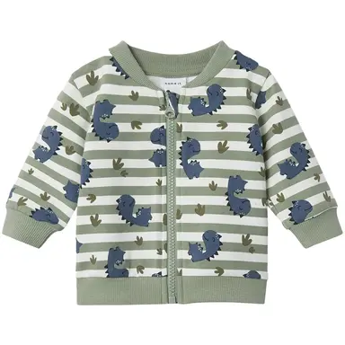 Vestje sweat Nobert (lily pad)