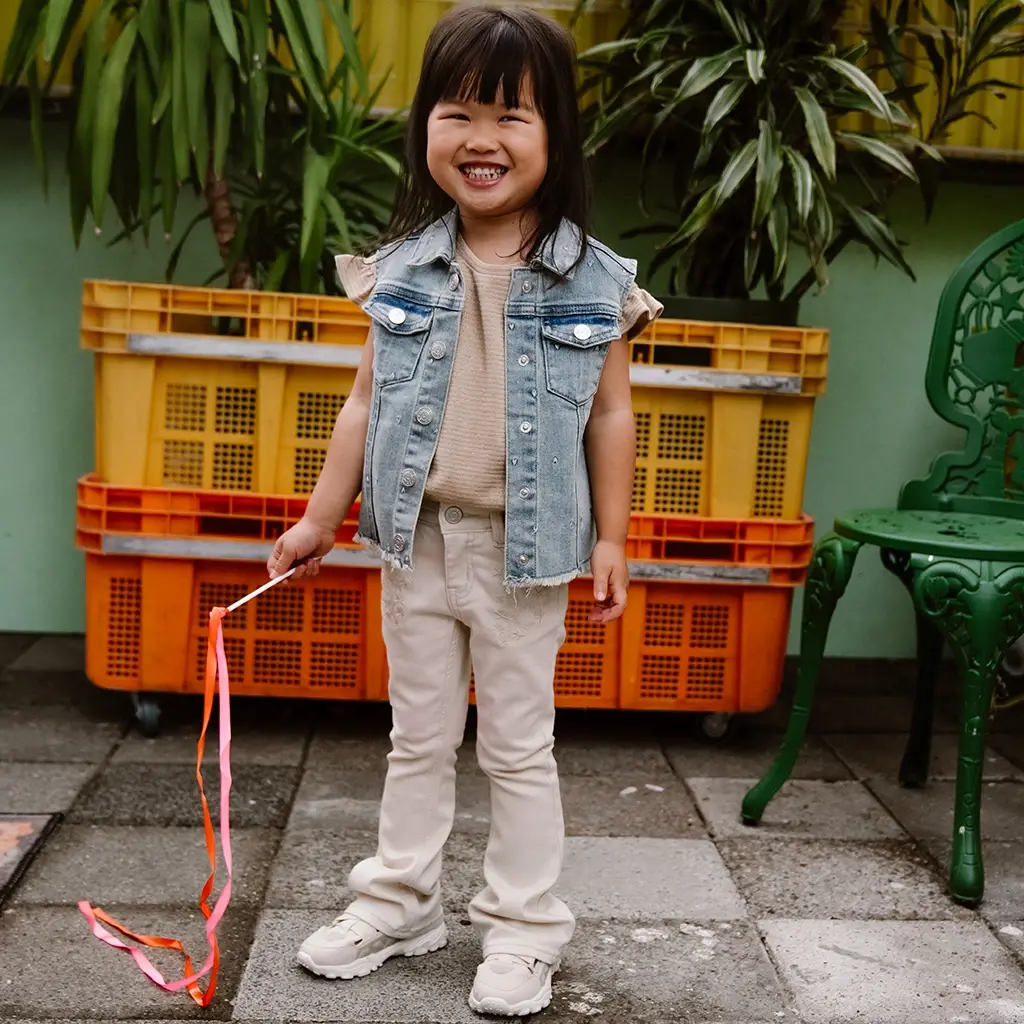 OP=OP! Jeans flared (sandshell)