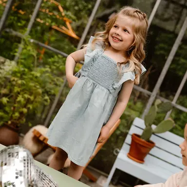 Jurk (light denim blue)