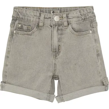 Korte spijkerbroek (light grey denim)