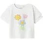 Name It T-shirt Vilena (bright white flowers)