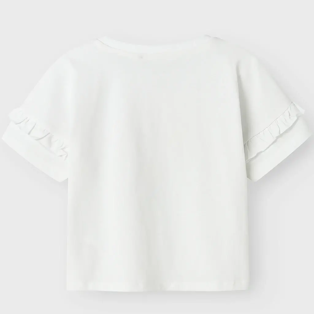 T-shirt Vilena (bright white flowers)