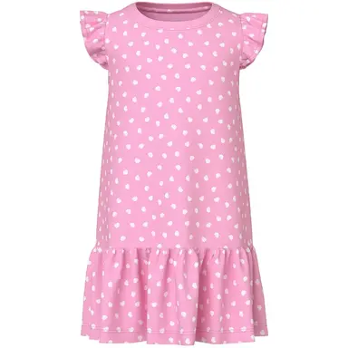Zomer jurkje Vida (pink frosting shells)