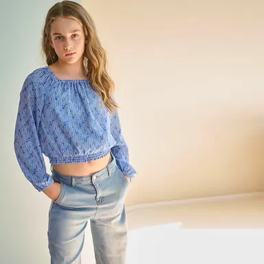 Blouse Timra (nautical blue)