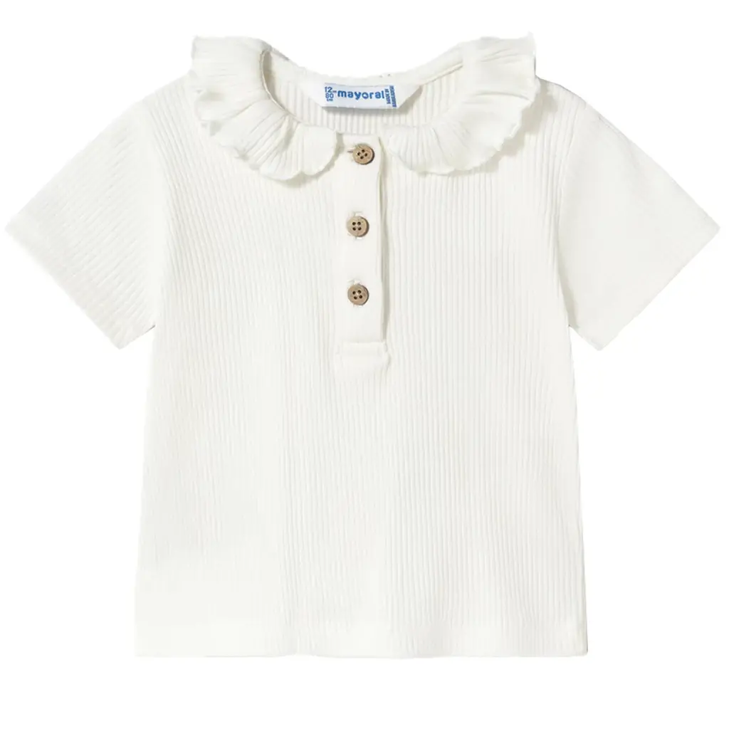 T-shirtje rib (natural)