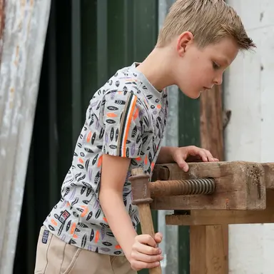 T-shirt Desmond (grey melee)