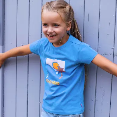 T-shirt Teddy (soft blue)