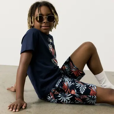 Korte sweat broek Fango (navy blazer)