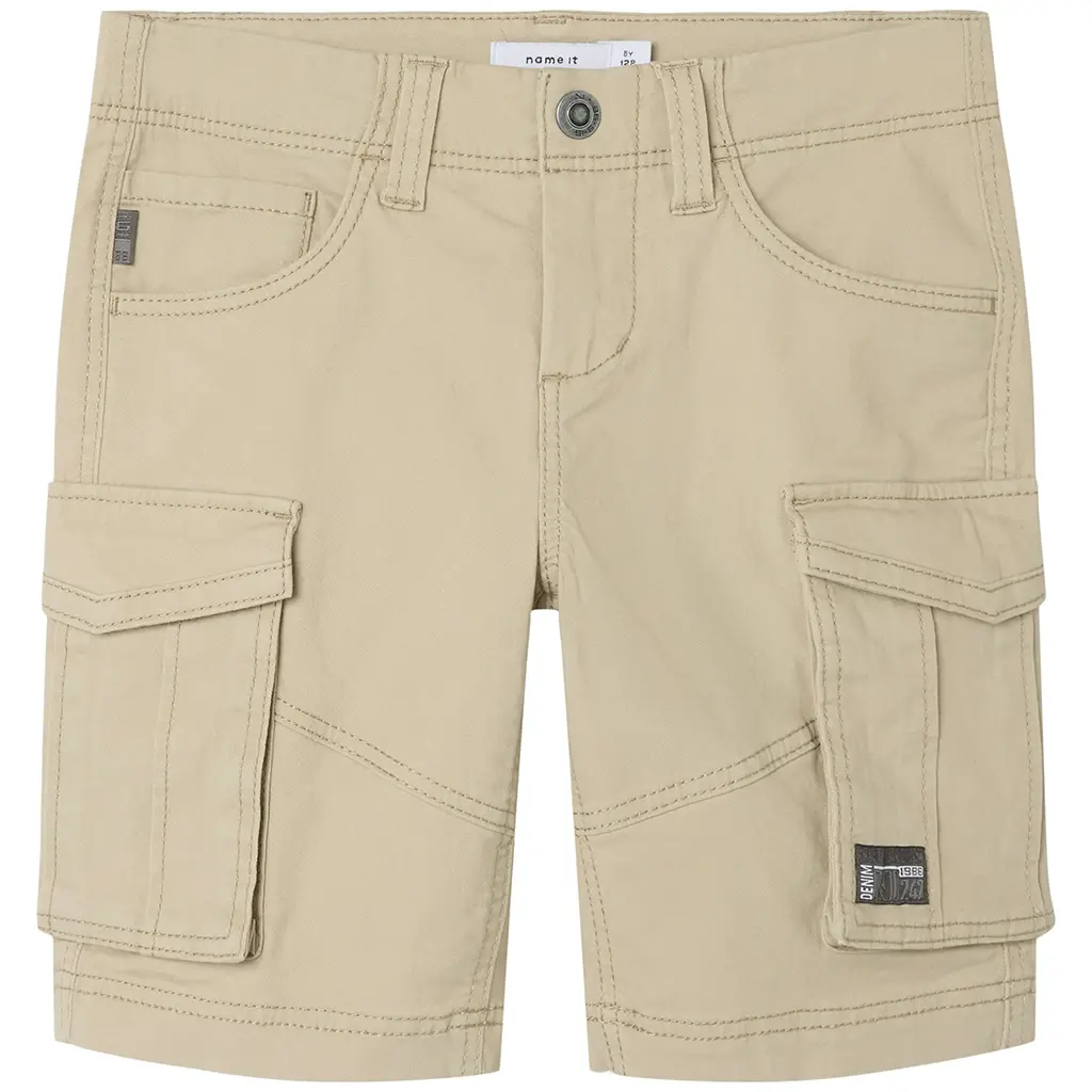 Korte cargo broek twill REGULAR FIT Ryan (oxford tan)