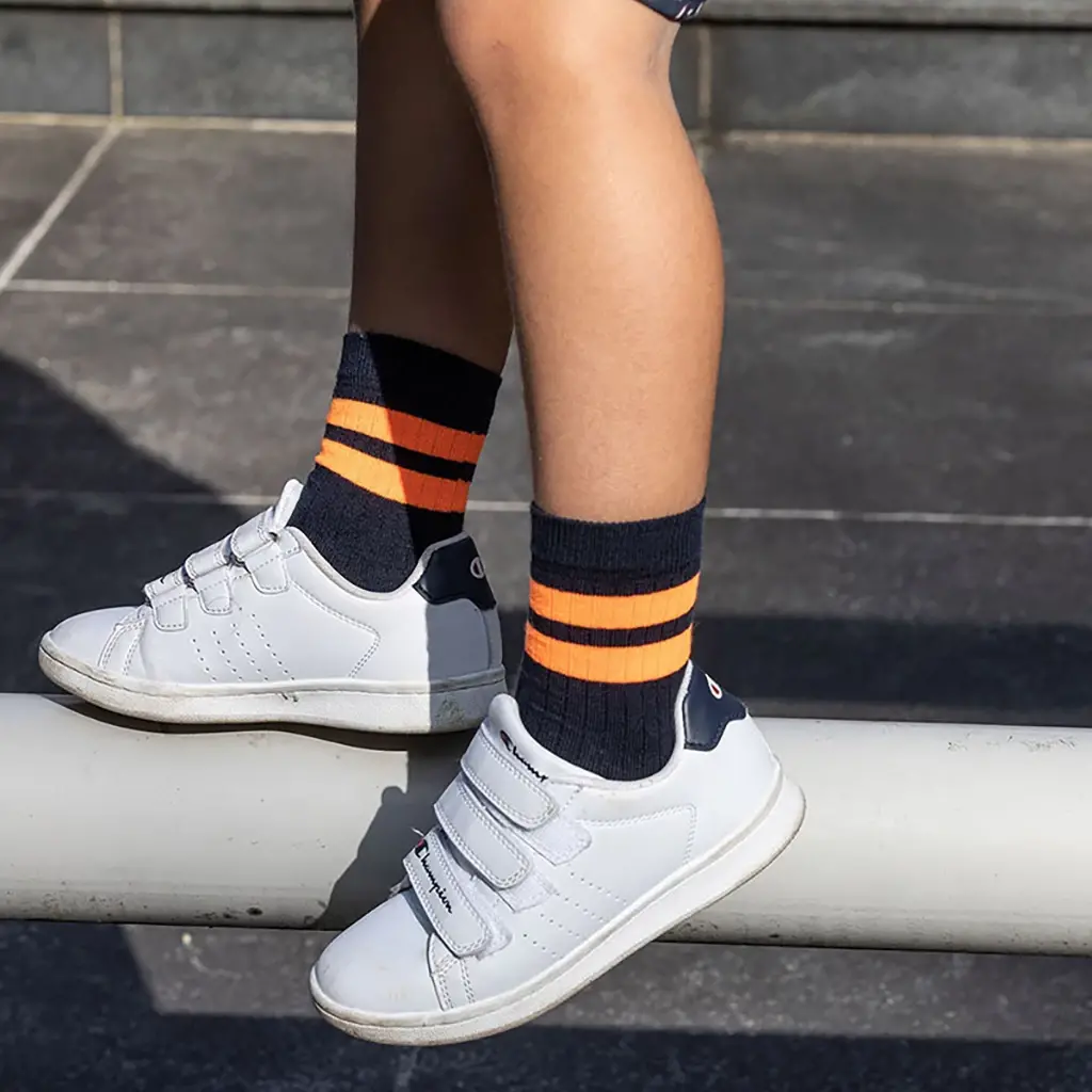 Sokken stripes (navy)