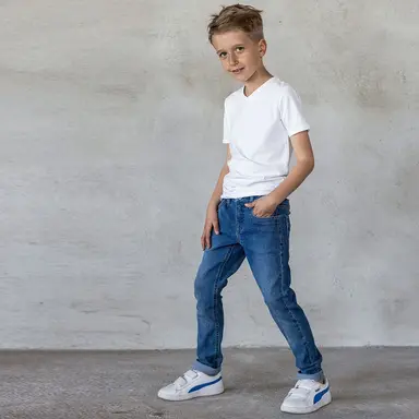 Spijkerbroek slim fit (medium used)