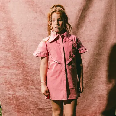 Jurk Lucia (pink mulberry)